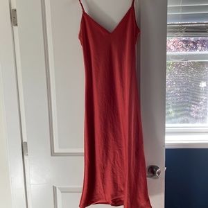 Aritzia midi slip dress